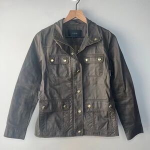 J. Crew Olive Green Utility Jacket